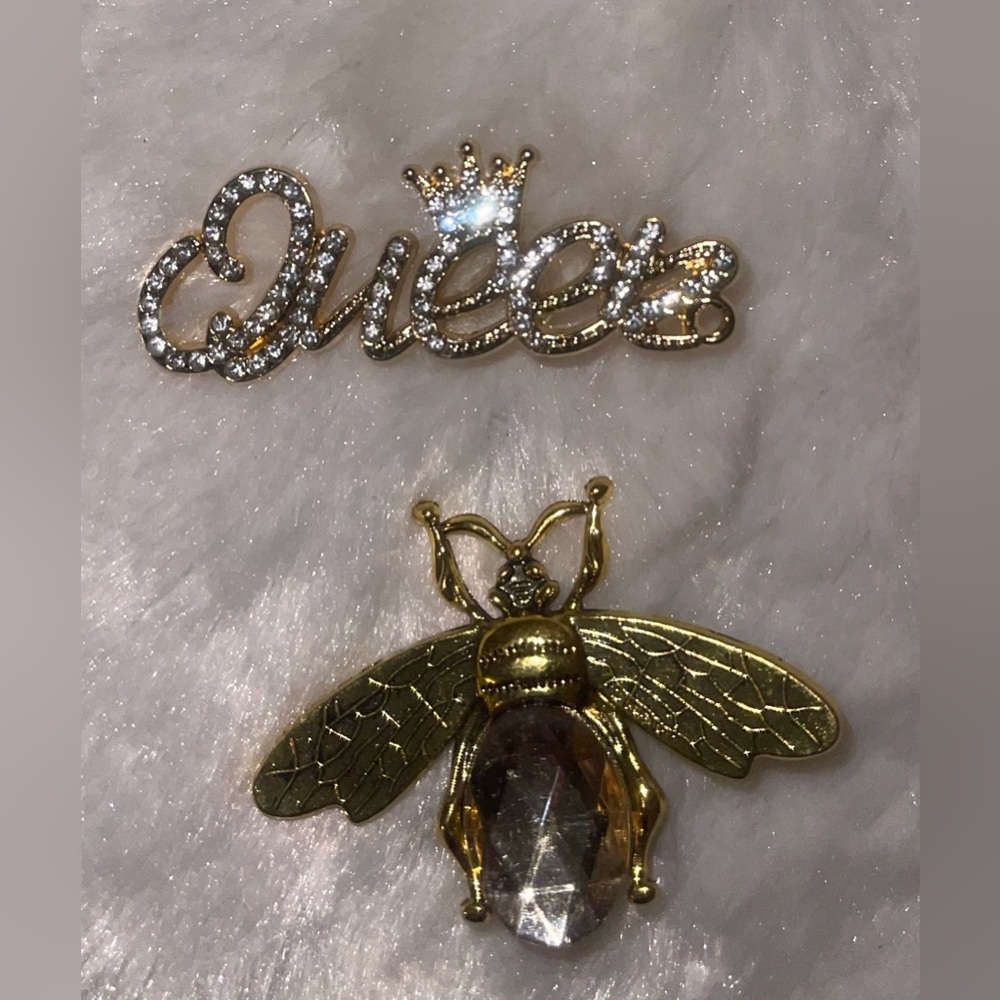 Queen Bee Shoe Charms Jibbitz